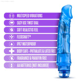 B Yours Vibe 6 Realistic 8.5-Inch Long Vibrating Dildo-French Quarter Lingerie